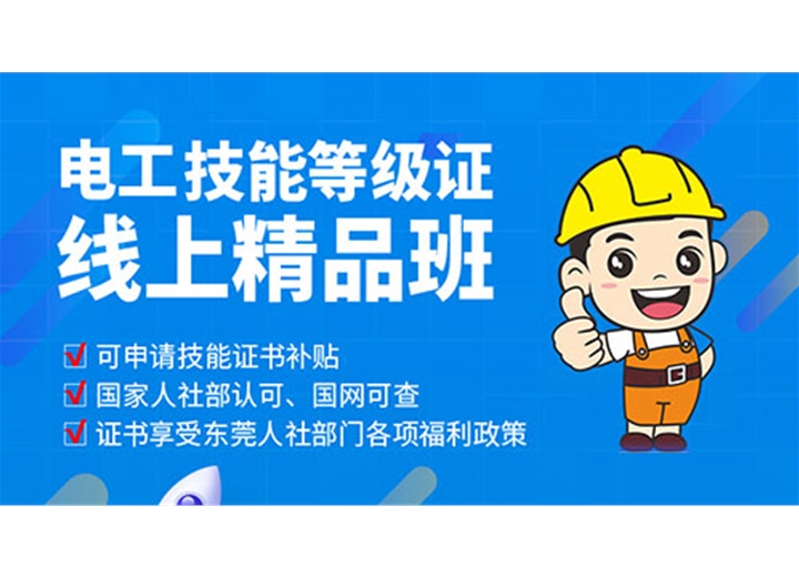 電工技能等級證